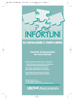 Condizioni generali di assicurazione