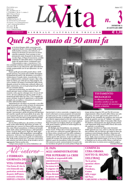 n. 3 25 gennaio
