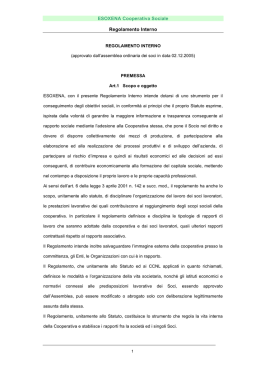 scarica il regolamento