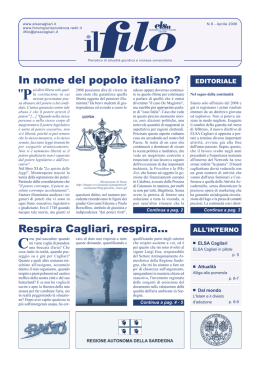 numero 8 - ELSA Cagliari