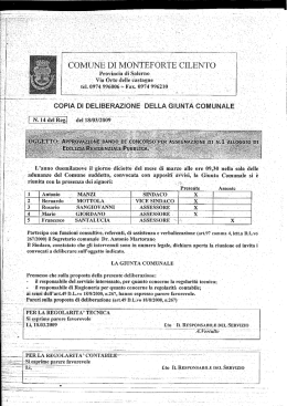 ` Ì C?PiÈÙI "DELIÉEÈÀÉIo`NE`DELLA _.G`Ì.UNTÀ C0MUNÀLEÎ" ` É