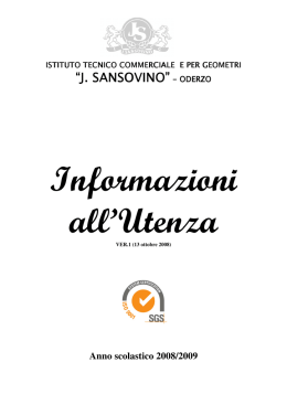 j. sansovino - ITCG Sansovino