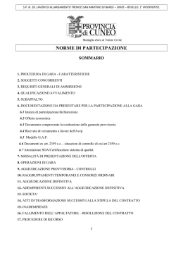 norme di partecipazione