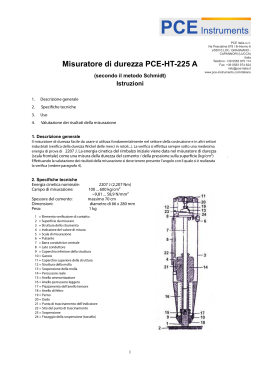 durometro per cemento PCE-HT225A