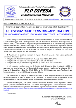 le istruzioni tecnico-applicative