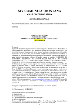 XIV COMUNITA` MONTANA