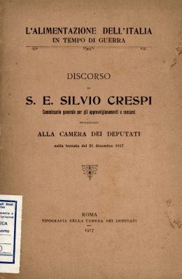 S. E. SILVIO CRESPI