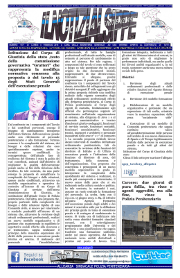 NotiziAlsippe del 8 febbraio 2016.