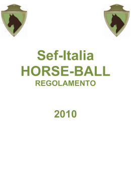 Sef-Italia HORSE-BALL