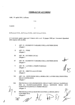 verbale di a cc ordo - Cassa Mutua Edile della Provincia di Bologna