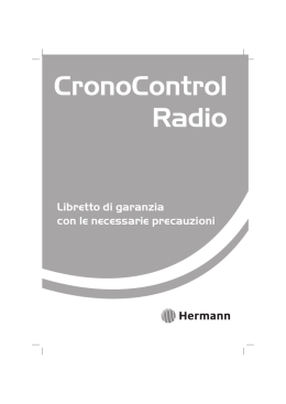 CronoControl Radio - Hermann Saunier Duval