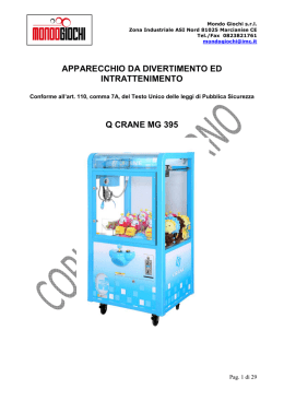 scheda tecnica pdf