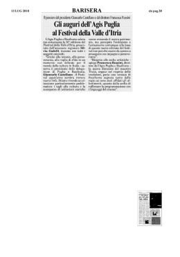 Stampa Rassegna (22 pagine)