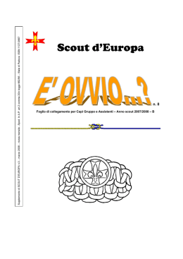 Scout d`Europa - Gruppo scout Roma 65 FSE