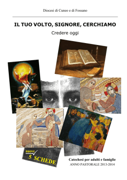 il tuo volto, signore, cerchiamo