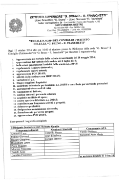 Verbale CdI n 09-2014 Consiglio Istituto