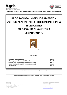 anno 2015 [file ] - Sardegna Agricoltura