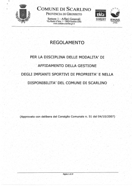 Network Scan Data - Comune di Scarlino