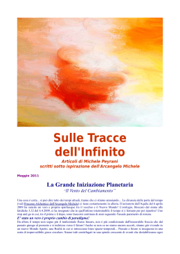 Sulle Tracce dell`Infinito