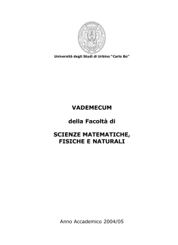 scarica - Universit&agrave; degli Studi di Urbino