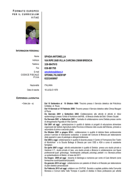 CV Antonella Spada