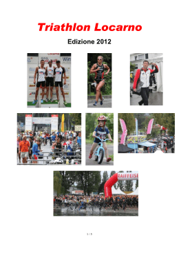 Edizione 2012 - Triathlon Locarno