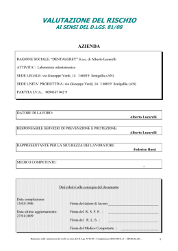 Scarica documento - SITO UFFICIALE SEICOM Srl Senigallia