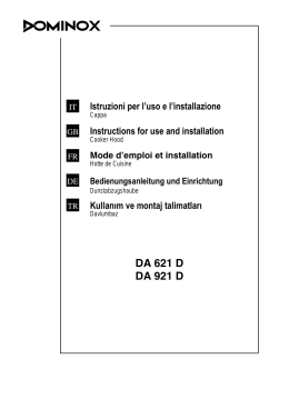 DA 621 D DA 921 D