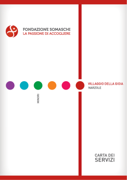 scarica la carta dei servizi