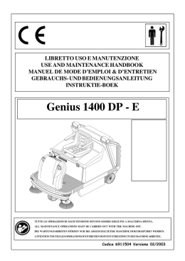 pagina Manuale U e M Genius 1400.p65
