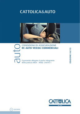 dal 1&deg; aprile 2015