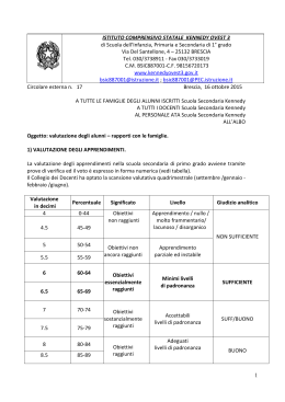 17. Comunicazioni scuola secondaria di primo grado a.s. 2015-16