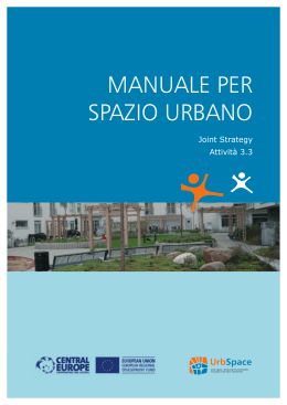 ManUale peR spaZio URBano - Urban spaces