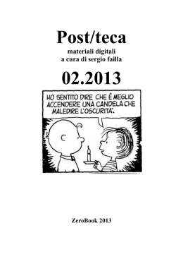 PostTeca febbraio 2013 (PDF - 3.8 Mb)