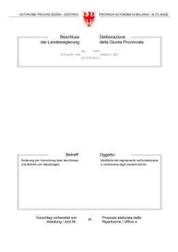 Deliberazione 02 Settembre 2013, n.1255