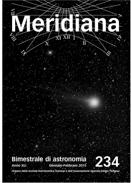 Meridiana 234.qxp:Meridiana - Società astronomica ticinese