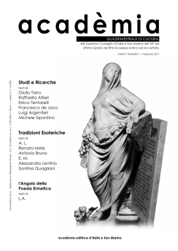 Scarica la rivista - massoneriascozzese.it