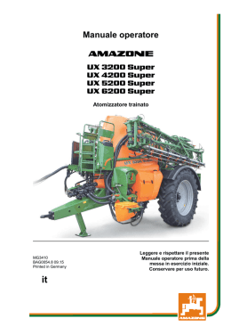 Manuale operatore