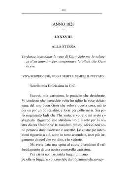 Scr I,anno 1828-1829 - Suore di Maria Bambina