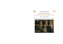 tenor arias
