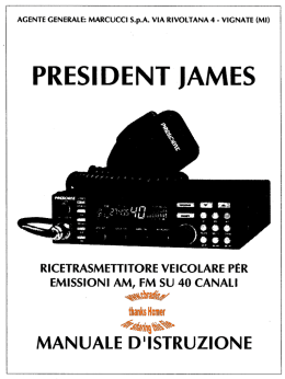 Manual President James (ITA)