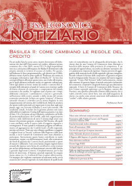 2006_Notiziario n_4 - Camera di commercio di Pisa
