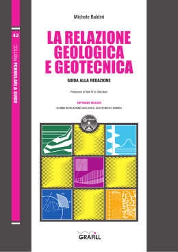 la relazione geologica e geotecnica
