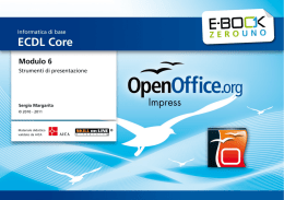 Sergio Margarita - ECDL e Open Source Modulo 6