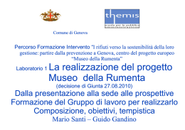 terzo incontro - Urban Center