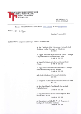 ordine dei medici chirurghi e degli odontoiatri della provincia di