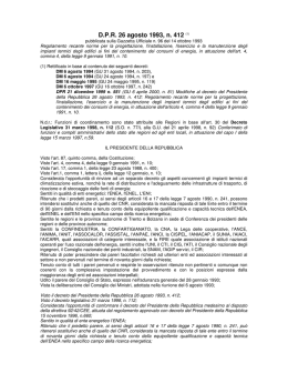 Decreto del Presidente della Repubblica 26 Agosto 1993, n. 412