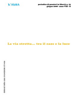 Numero giugno 2008 - Ristretti Orizzonti
