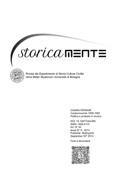 St  rica - Storicamente