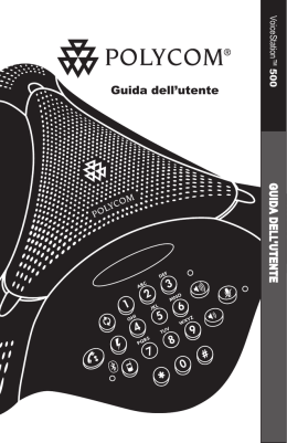 Manuale d`istruzioni